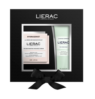 LIERAC Zestaw Krem do Twarzy + Maska Peelingująca