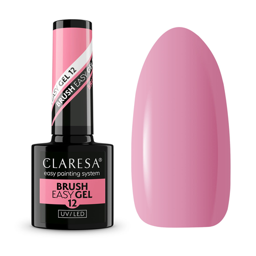 Claresa Brush Easy Gel Żel do Paznokci 12