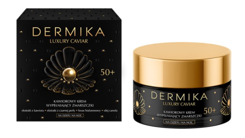DERMIKA Luxury Caviar Kawiorowy Krem Wypełniający Zmarszczki 50+ 50ml