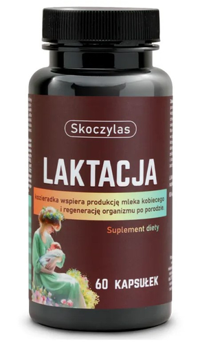 Skoczylas Laktacja Suplement Diety 60 Kapsułek