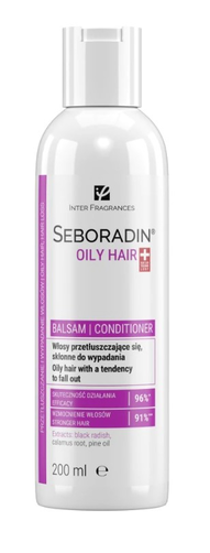 Seboradin Oily Hair Balsam do Włosów Przetłuszczających się i Skłonnych do Wypadania 200ml