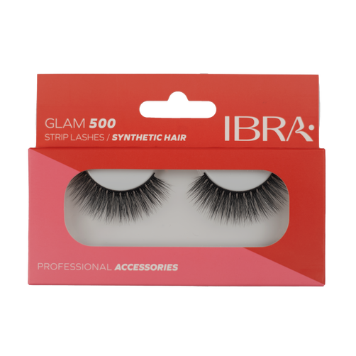 IBRA Makeup Sztuczne Rzęsy na Pasku Glam 500
