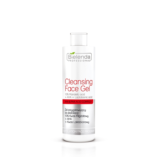 Bielenda Professional Żel Przygotowujący do Eksfoliacji 10% Kwas Migdałowy + AHA + Kwas Laktobionowy 200ml