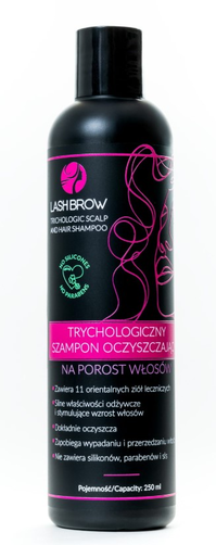LASH BROW Trychologiczny Szampon Oczyszczający 250ml
