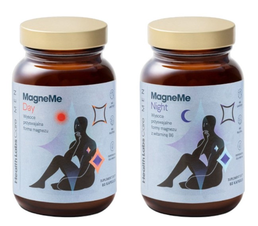 Health Labs Care Men MagneMe Suplement Diety 120 Kapsułek
