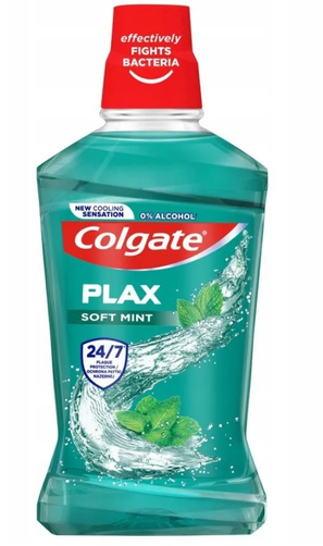 Colgate Plax Płyn do Płukania Jamy Ustnej Soft Mint 500ml
