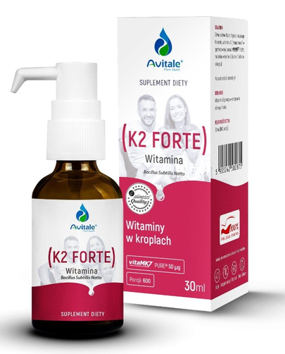 Avitale Witamina K2 Forte Suplement Diety w Kroplach 30ml