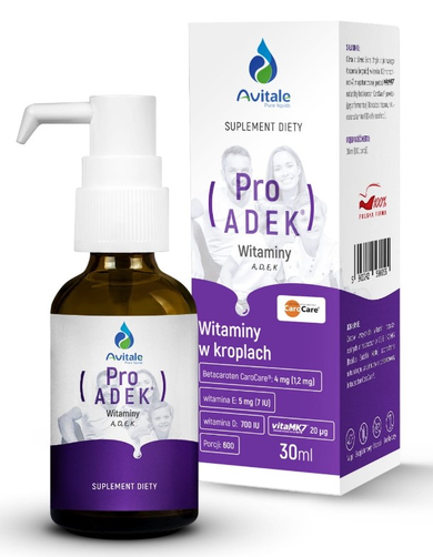 Avitale Pro ADEK Suplement Diety w Kroplach 30ml