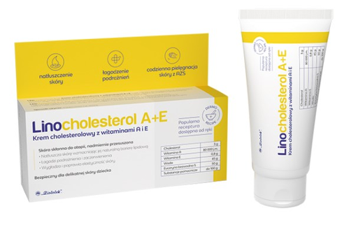 Linocholesterol A+E Krem Cholesterolowy z Witaminami A i E 50g