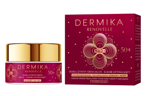 DERMIKA Renovelle Ekskluzywny Krem Multi-Eliksir Liftingujący 50+ 50ml