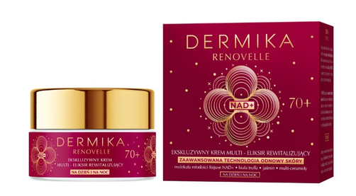DERMIKA Renovelle Ekskluzywny Krem Multi-Eliksir Rewitalizujący 70+ 50ml