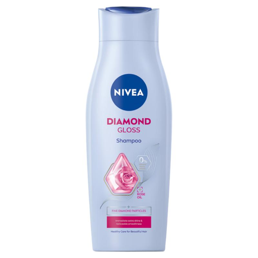 NIVEA Diamond Gloss Pielęgnujący Szampon do Włosów 400ml