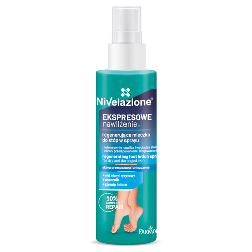 Farmona NIVELAZIONE Regenerujące Mleczko do Stóp w Sprayu 100ml