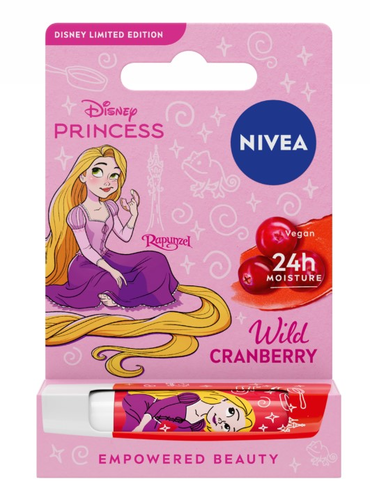 NIVEA Pomadka do Ust Disney Princess Wild Cranberry
