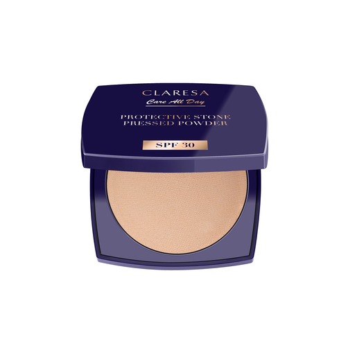 Claresa Care All Day Puder Prasowany Utrwalający z Filtrem SPF30