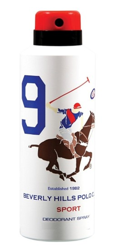 Beverly Hills Polo Club Sport 9 Dezodorant w Sprayu dla Mężczyzn 175ml