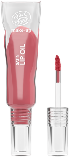 Faceboom Satin Lip Oil Nawilżający Satynowy Olejek do Ust 03 Funky Pink