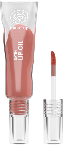 Faceboom Satin Lip Oil Nawilżający Satynowy Olejek do Ust 04 Fresh Coral