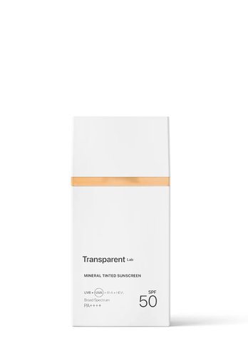 Transparent Lab Mineral Sunscreen Mineralny Krem z Filtrem SPF50 Medium 100ml