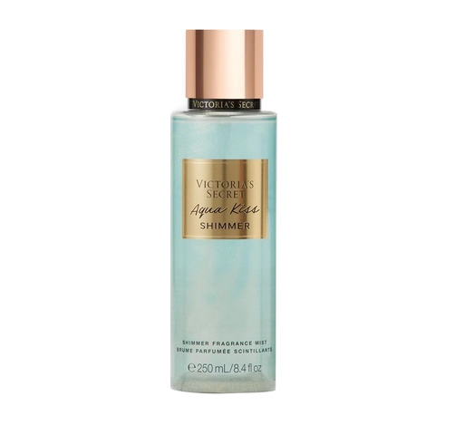 Victoria's Secret Aqua Kiss Shimmer Zapachowa Rozświetlająca Mgiełka do Ciała 250ml