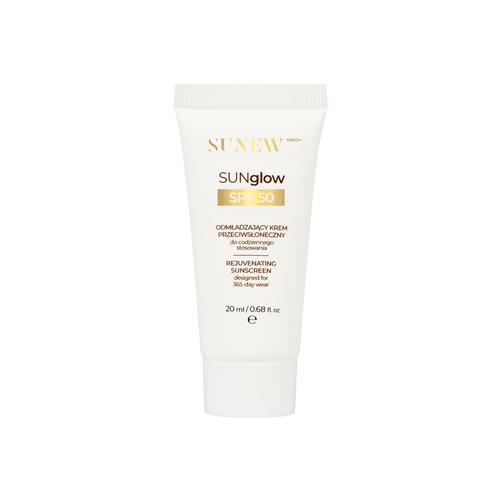 Sunew Med+ SUNglow SPF50 Odmładzający Krem Przeciwsłoneczny do Codziennego Stosowania 20ml