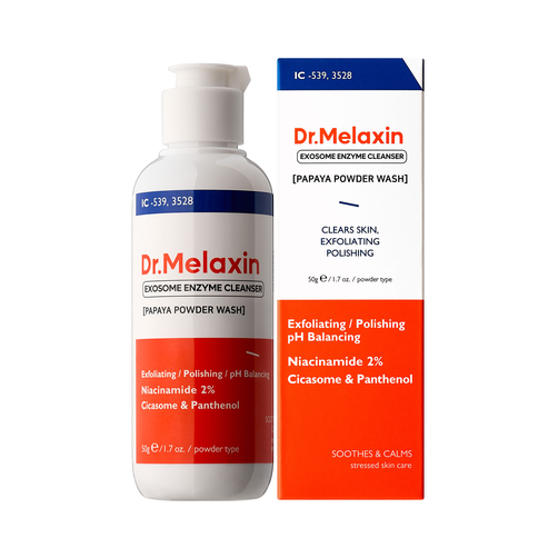 Dr.Melaxin Exosome Line Enzymatyczny Puder Oczyszczający do Twarzy z Egzosomami 50g