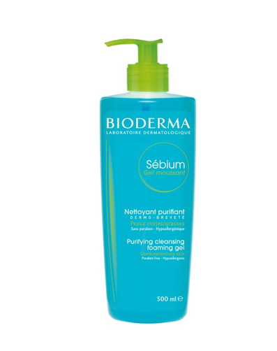 Bioderma Sebium Moussant Antybakteryjny Żel do Mycia Twarzy 500ml