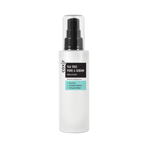 Coxir Tea Tree Pore & Sebum Emulsja do Twarzy z Ekstraktem z Drzewa Herbacianego 100ml