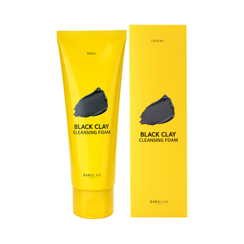 Barulab Pianka Oczyszczająca do Twarzy z Czarną Glinką 100ml
