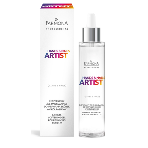 Farmona Professional Hands & Nails Artist Ekspresowy Żel Zmiękczający do Usuwania Skórek Wokół Paznokci 50ml