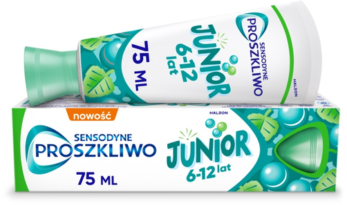 Sensodyne Proszkliwo Pasta do Zębów Junior 6-12 Lat 75ml