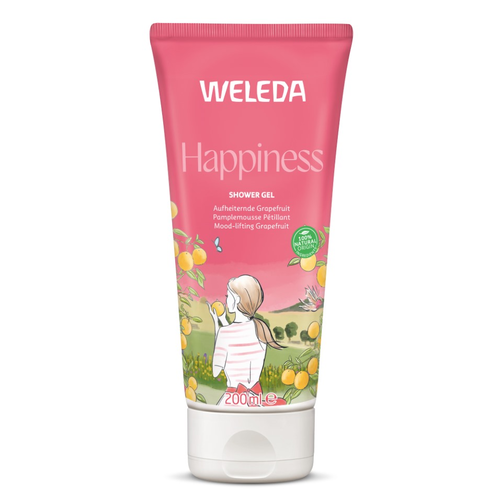 Weleda Happiness Kremowy Płyn pod Prysznic z Grejpfrutem 200ml