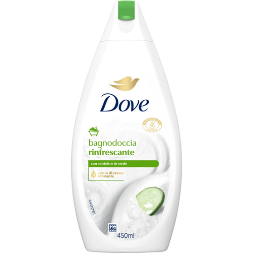 Dove Odświeżający Żel pod Prysznic Ogórek z Zieloną Herbatą 450ml