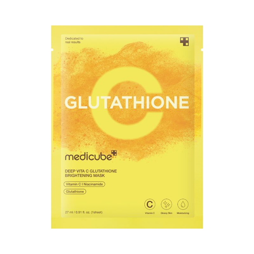 Medicube Deep Vita C Glutathione Rozjaśniająca Maska w Płachcie z Witaminą C