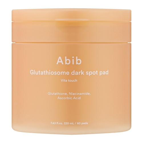 Abib Glutathiosome Dark Spot Pad Rozjaśniająco-Przeciwzmarszczkowe Płatki Tonizujące 60 Sztuk