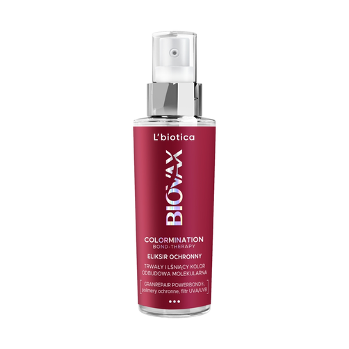 Biovax Colormination Bond-Therapy Odbudowujący Eliksir Ochronny do Włosów 100ml