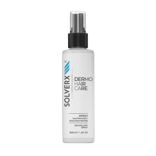Solverx Dermo Hair Care Spray Ułatwiający Rozczesywanie Włosów 200ml
