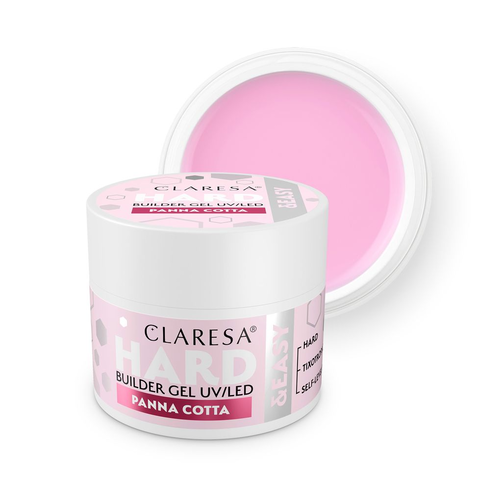 Claresa Żel Budujący Hard & Easy Panna Cotta 12g