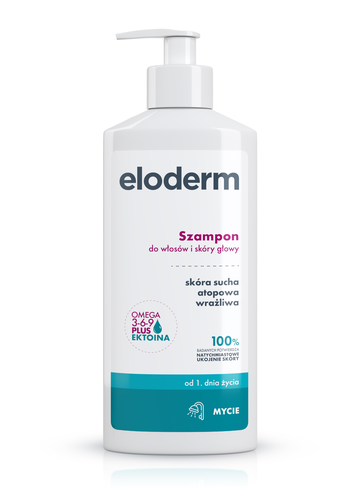 Eloderm Szampon do Włosów i Skóry Głowy 300ml