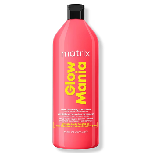 Matrix Glow Mania Nabłyszczająca Odżywka do Włosów Farbowanych 1000ml