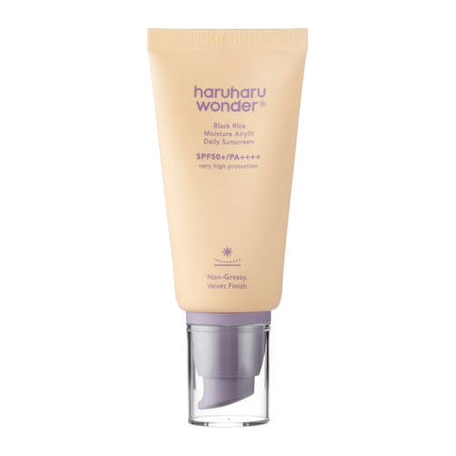 Haruharu Wonder Black Rice Moisture Airyfit Daily Sunscreen Krem z Filtrem SPF50+ PA++++ 50ml