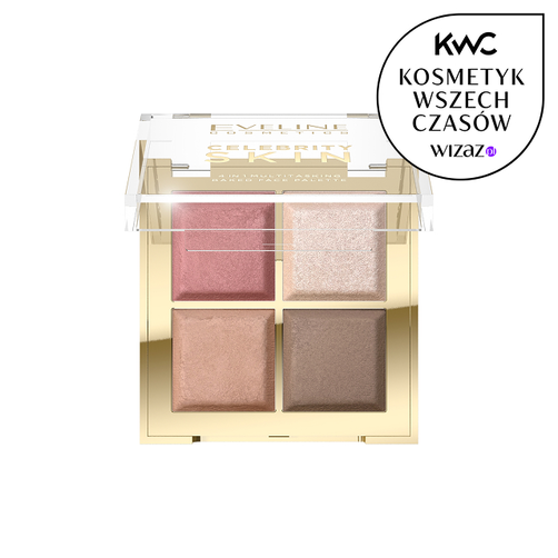 Eveline Celebrity Skin Wielofunkcyjna Paleta do Konturowania 4w1