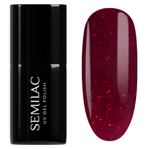 Semilac Lakier Hybrydowy 954 Silky Rouge