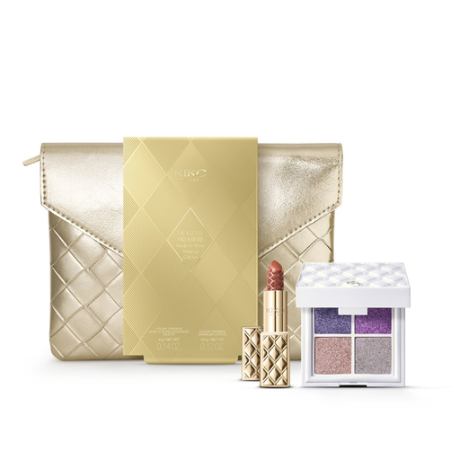 KIKO Milano Holiday Première Zestaw Paleta Cieni + Pomadka do Ust