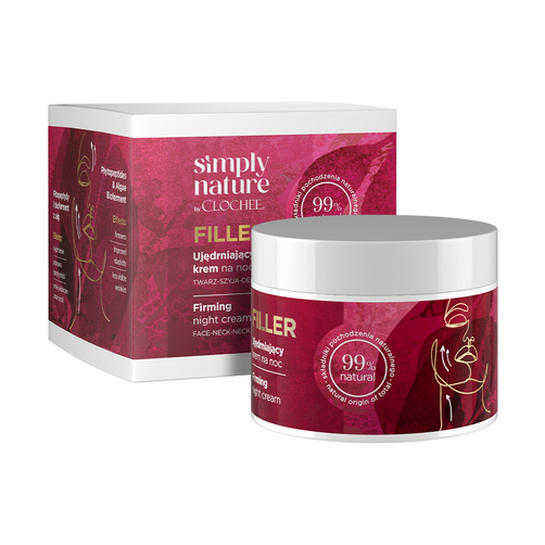 Simply Nature by Clochee Filler Ujędrniający Krem na Noc 50ml
