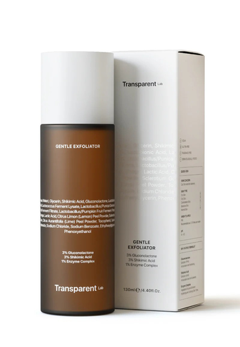 Transparent Lab Gentle Exfoliator Tonik Delikatnie Złuszczający 130ml