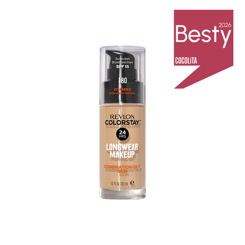 Revlon ColorStay Podkład Cera Tłusta i Mieszana 180 Sand Beige z pompką