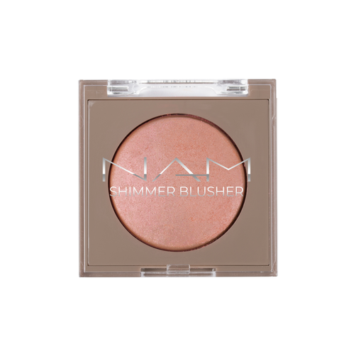 NAM Shimmer Blusher Rozświetlający Róż do Policzków 02 Peach Ice Tea