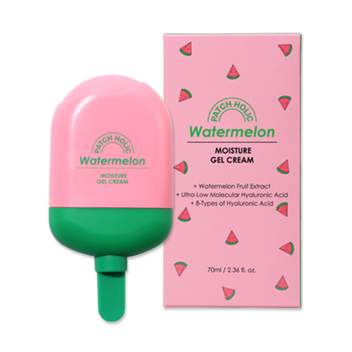 Patch Holic Watermelon Moisture Gel Cream Lekki Krem-Żel Intensywnie Nawilżający 70ml