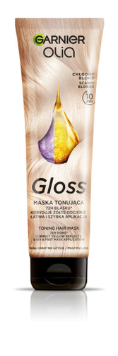 Garnier Olia Gloss Maska Tonująca do Włosów Chłodny Blond 150ml